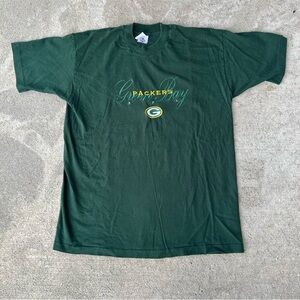 Green Bay Packers Fruit of the Loom Men's Green Graphic Tee